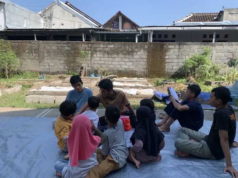 Berbincang dan belajar bersama pamong
